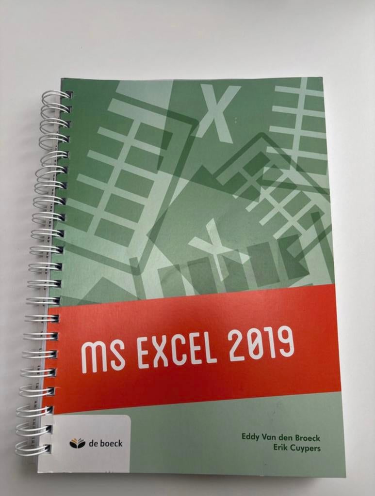 MS Excel 2019, Boeken, Ophalen of Verzenden, Nieuw, Hogeschool