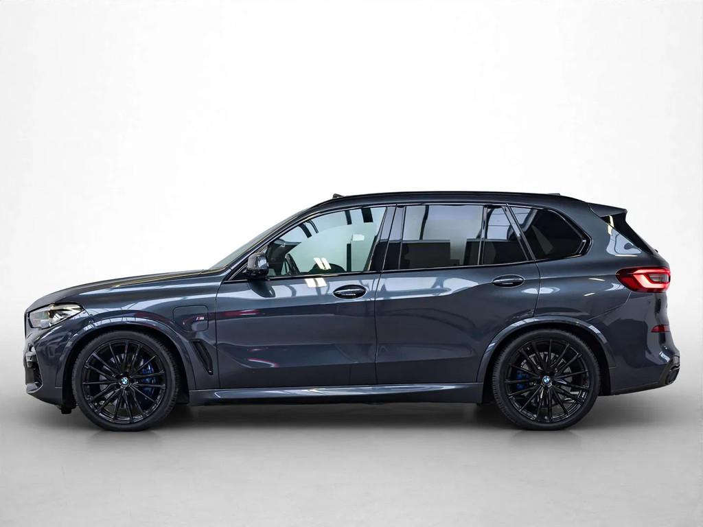 BMW X5 xDrive 45e M-SPORT|HEAD-UP|360°|H&K|ACC|LA|KEYLESS, Auto's, Automaat, USB, Gebruikt, Blauw