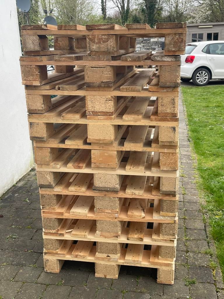 Euro pallet 9 euro per stuks, Ophalen, Zo goed als nieuw, Pallet