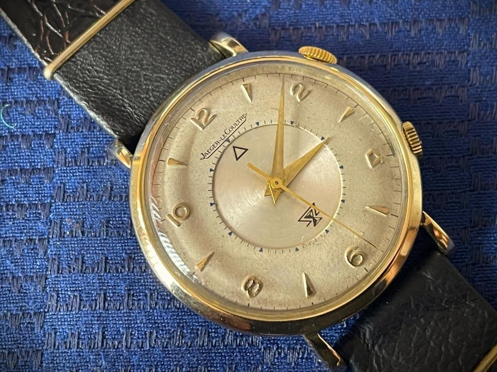 JAEGER-LECOULTRE MEMOVOX CAL 489, Ophalen of Verzenden, Goud