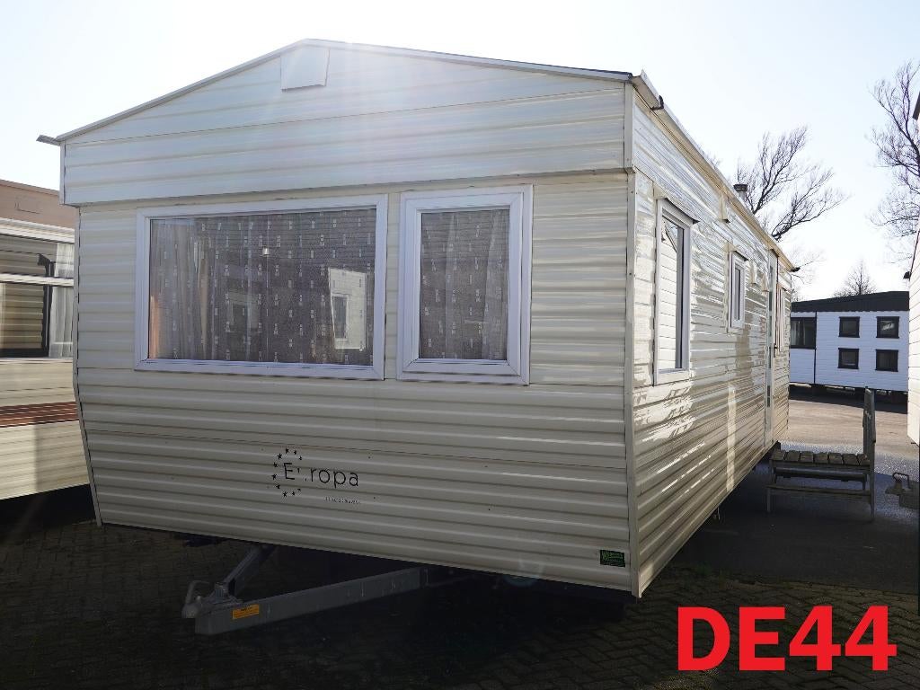 Keurige Europa chalets met dubbel glas te koop div. modellen, Caravans en Kamperen, Stacaravans, Tot en met 4