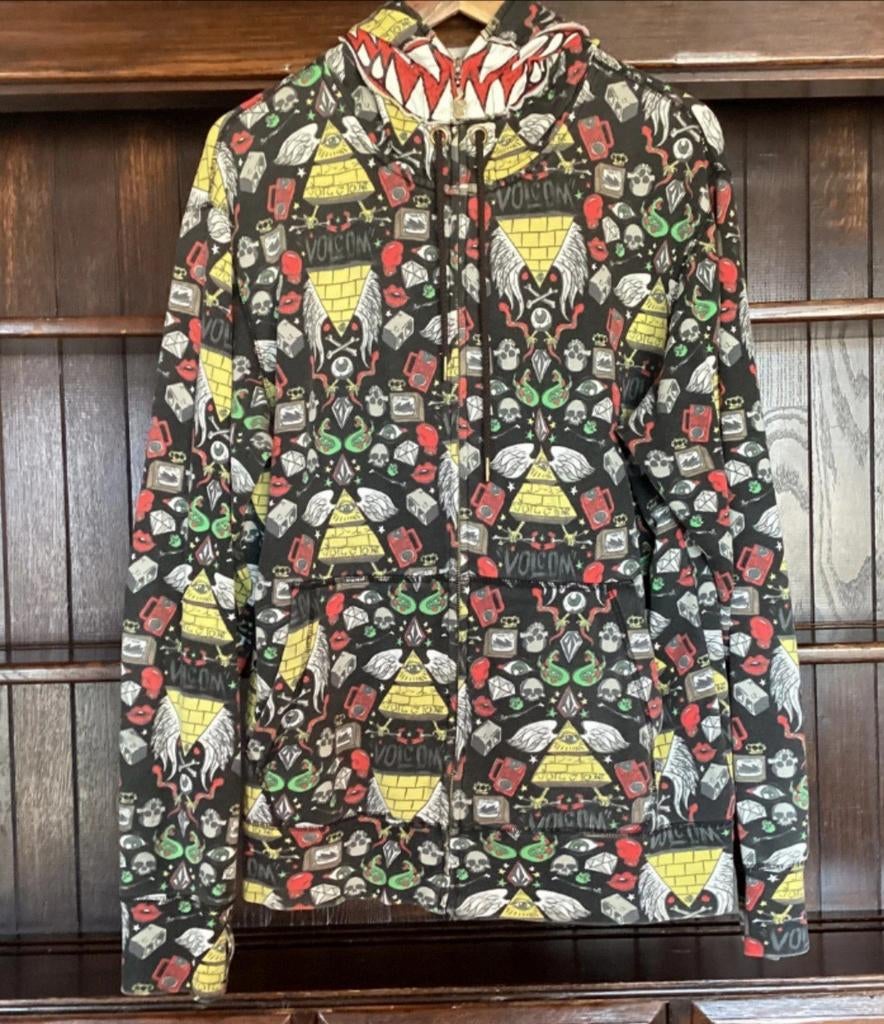 Zeldzame Volcom Monster Hoodie, Kleding | Heren, Overige Herenkleding, Ophalen of Verzenden