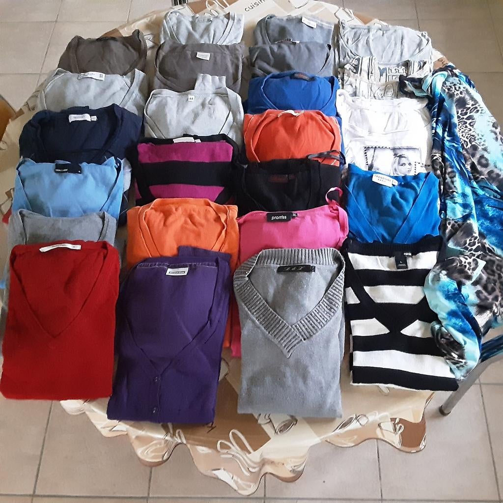 60 stuks dames kleding s-m-l, Ophalen, Maat 36 (S)