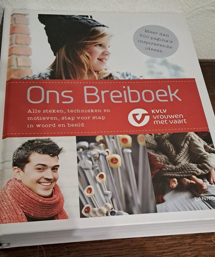 Ons Breiboek KVLV, Enlèvement, Neuf, Tricot et Crochet