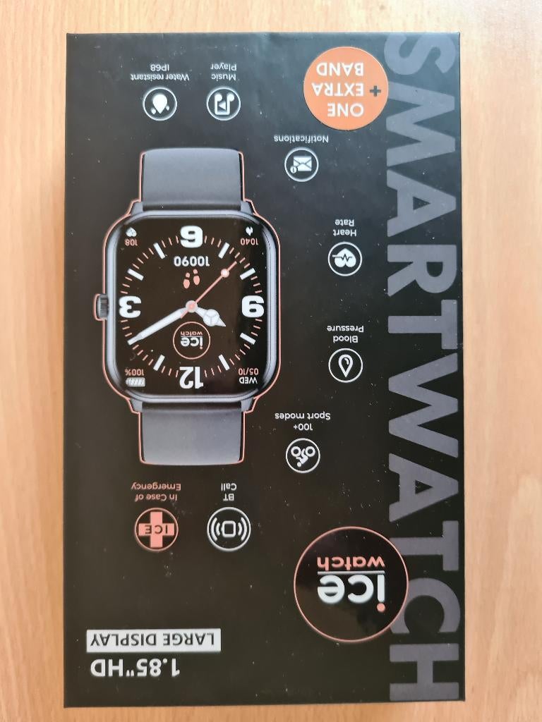 ICE Watch Smartwatch 1.0 neuve emballage d'origine, Enlèvement, Dormir, Noir, Smart Watch