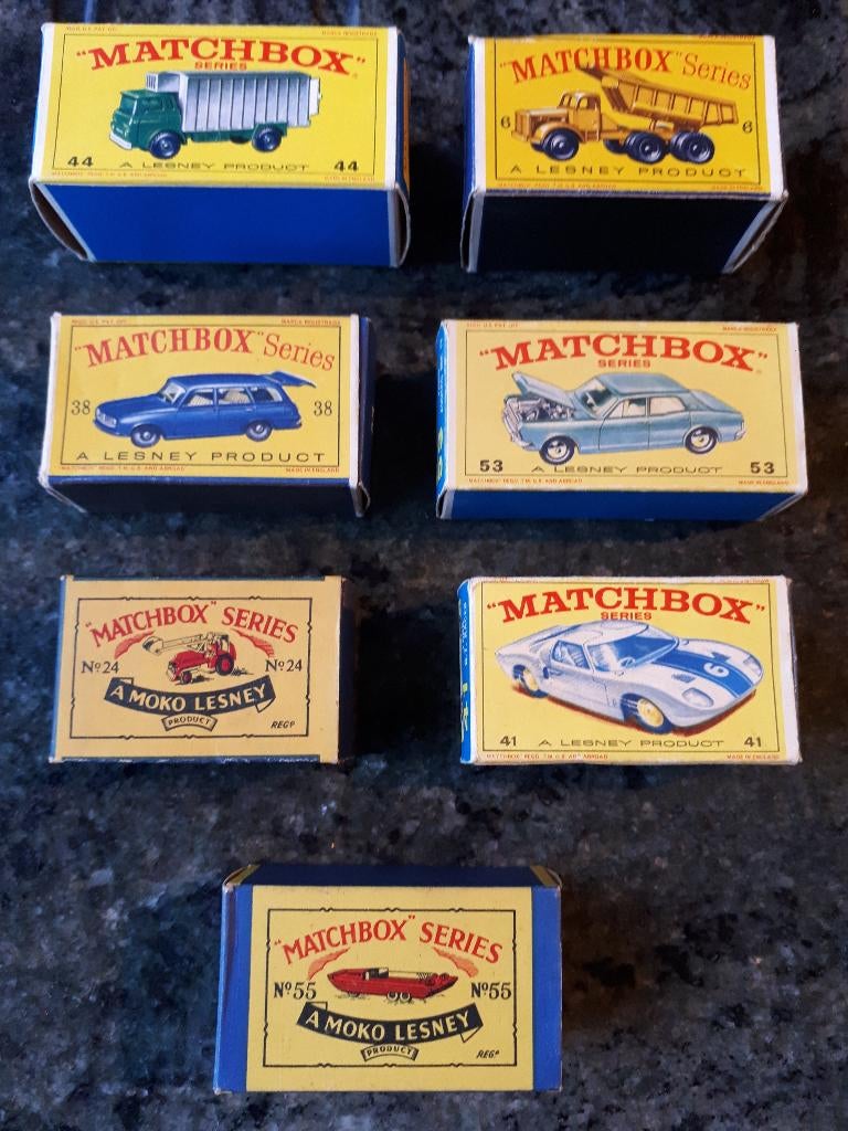 Matchbox doosjes ruilen, Ophalen of Verzenden, Zo goed als nieuw, Overige typen