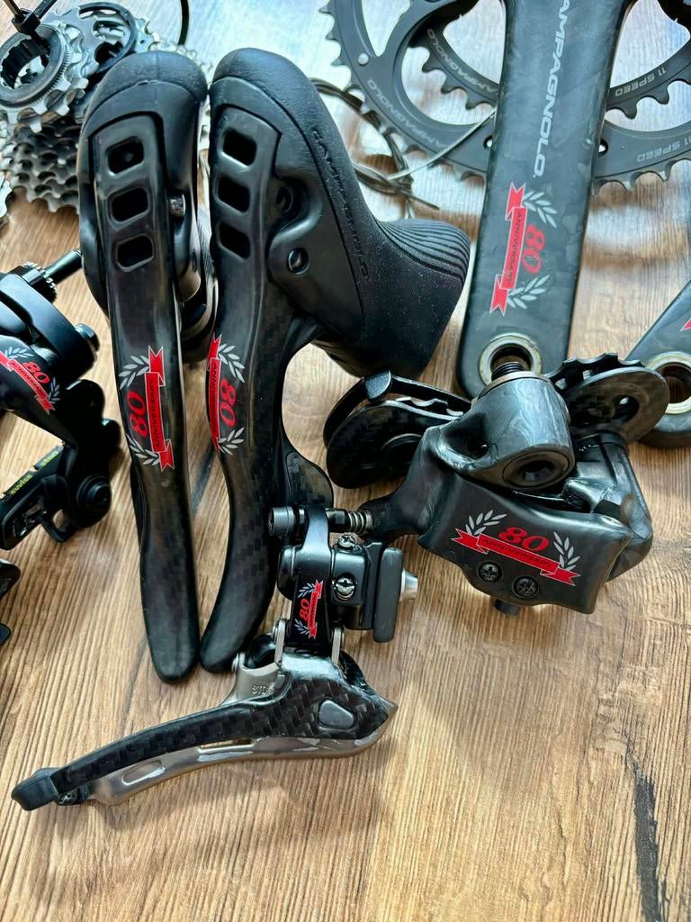 Campagnolo anniversary 80 super record, Ophalen, Zo goed als nieuw