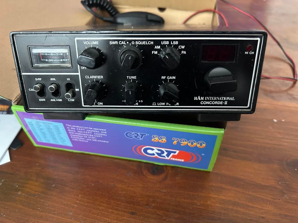 Vend ou échange Ham International Concorde 2, Télécoms, Enlèvement, Comme neuf, Émetteur et Récepteur