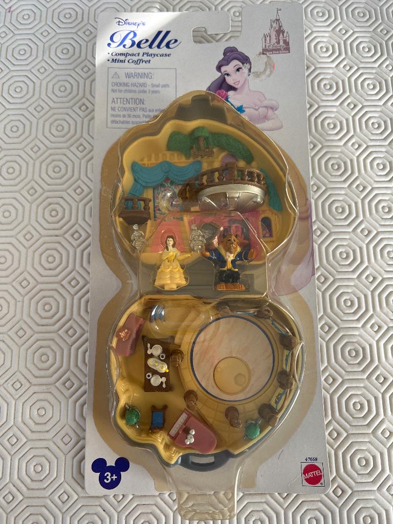 Polly Pocket Vintage Belle en het Beest, Verzamelen, Ophalen of Verzenden, Nieuw