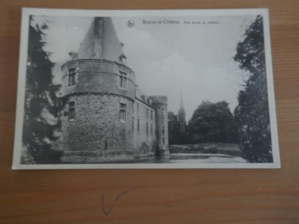 braine-le chateau aile droite du château, Enlèvement ou Envoi, Non affranchie, Brabant Wallon