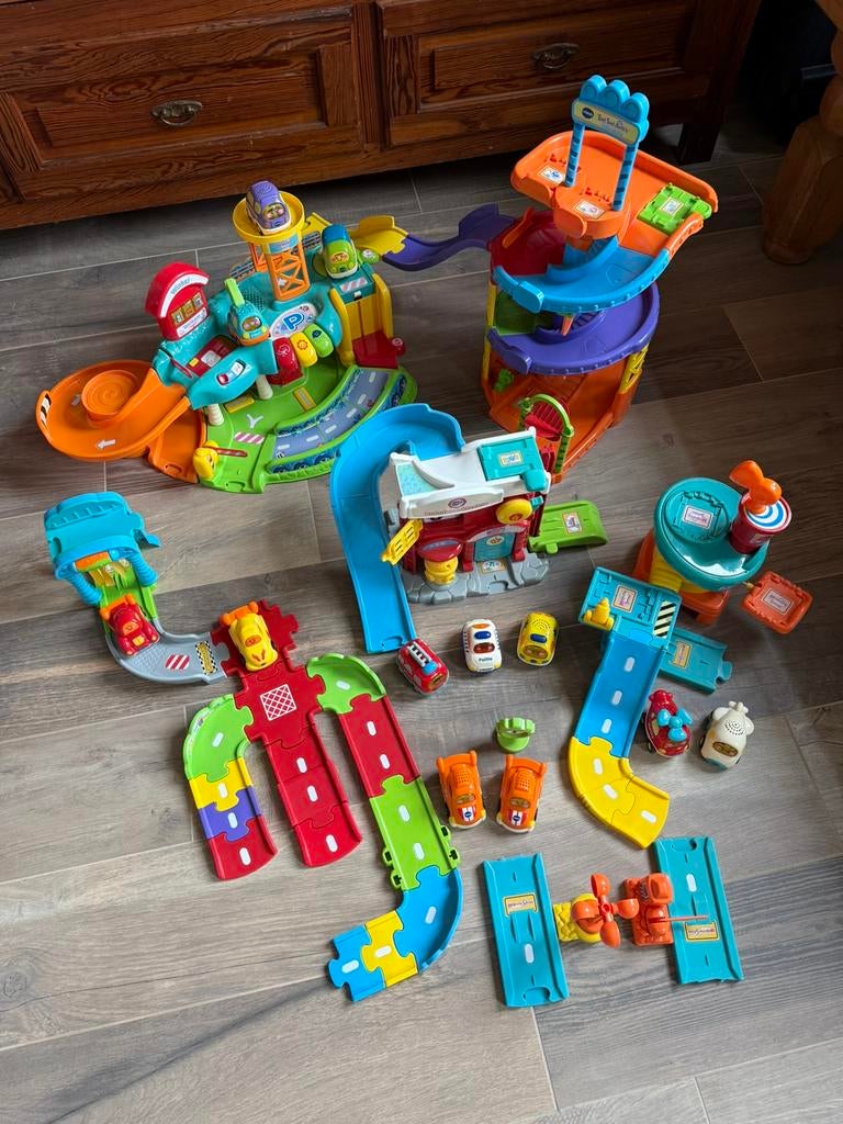 Lot VTech toet toet auto’s, Ophalen, Gebruikt