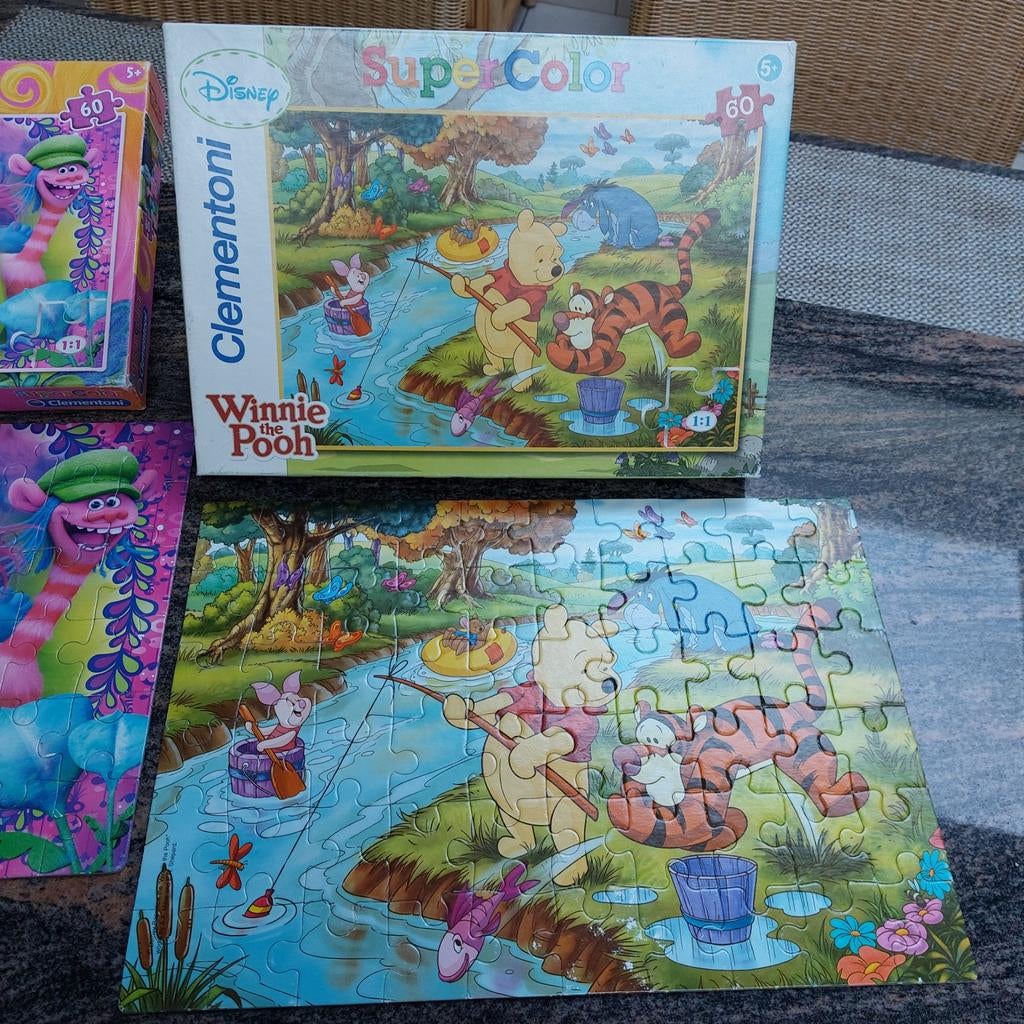 2 kinderpuzzels, Kinderen en Baby's, Speelgoed | Kinderpuzzels, Ophalen