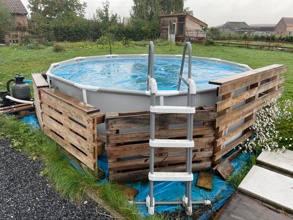 Piscine intex, 200 à 400 cm, 300 cm ou plus, Rond, Enlèvement