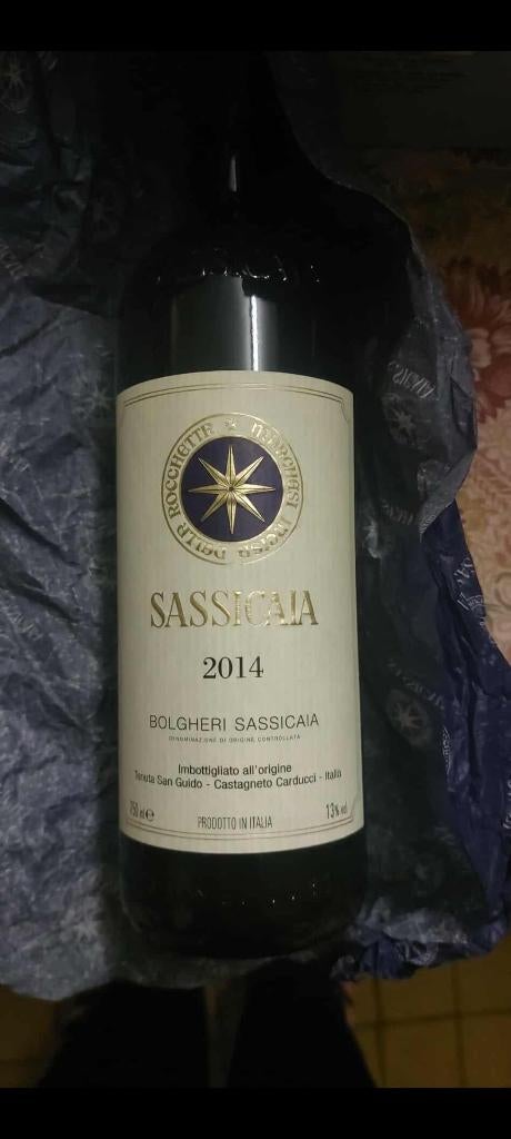 Sassicaia 2014, Verzamelen, Wijnen, Nieuw, Rode wijn, Vol, Italië