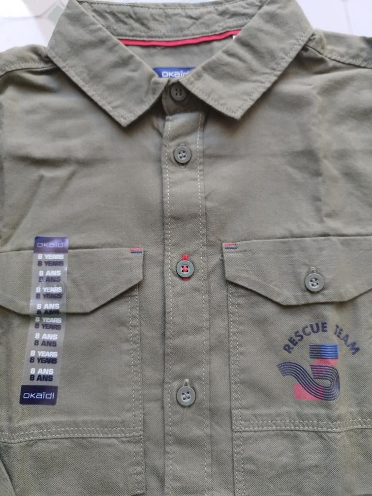 Chemise Okaïdi garçon 8 ans NEUVE, Enfants & Bébés, Enlèvement, Garçon