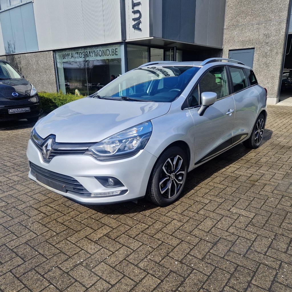 renault clio break navigatie airco cruise euro6d lez-onbeper, Stof, Bedrijf, 5 deurs, Zilver of Grijs