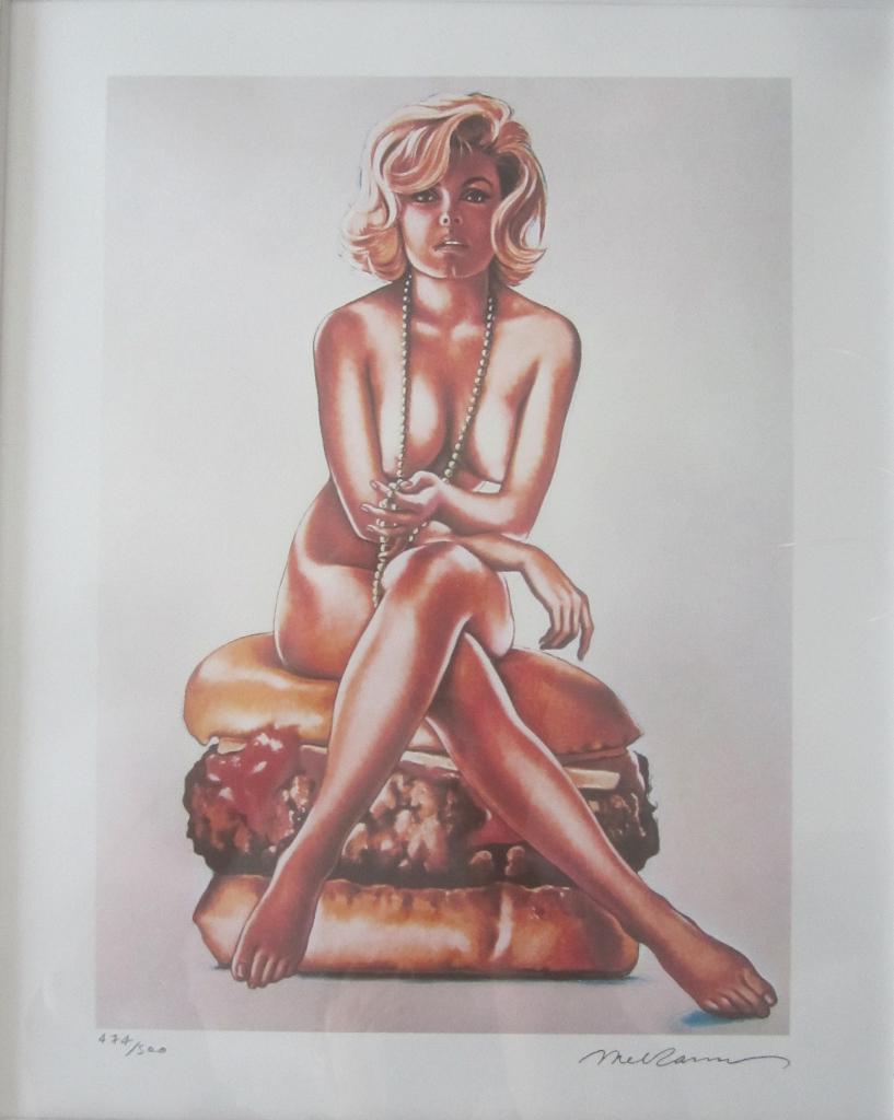 "Vernaburger" - Mel Ramos (1935-2018), Ophalen