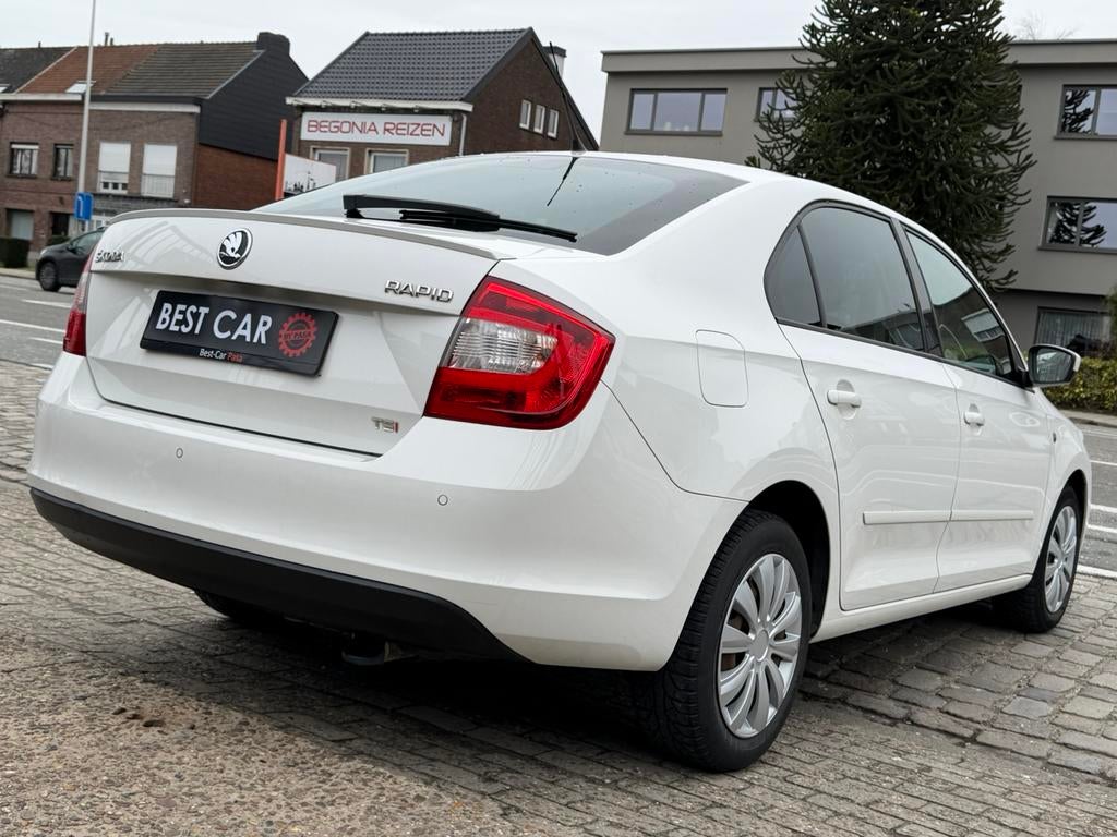 Skoda Rapid 1.4TSi * AutoMaat, Autos, Skoda, Euro 5, Achat, Capteur de lumière, Entreprise