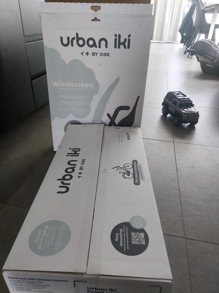 Urban Iki voorzitje voor de fiets, Enlèvement