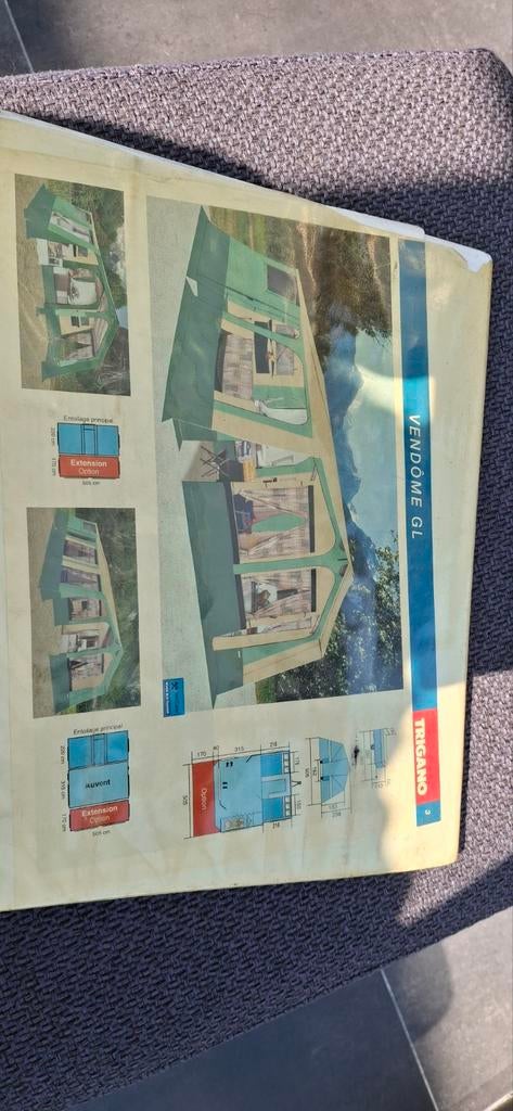 Vouwwagen Trigano vendome Gl 5 slaapplaatsen, Ophalen