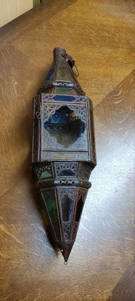 Authentieke oosterse lamp, Huis en Inrichting, Lampen | Hanglampen, Ophalen