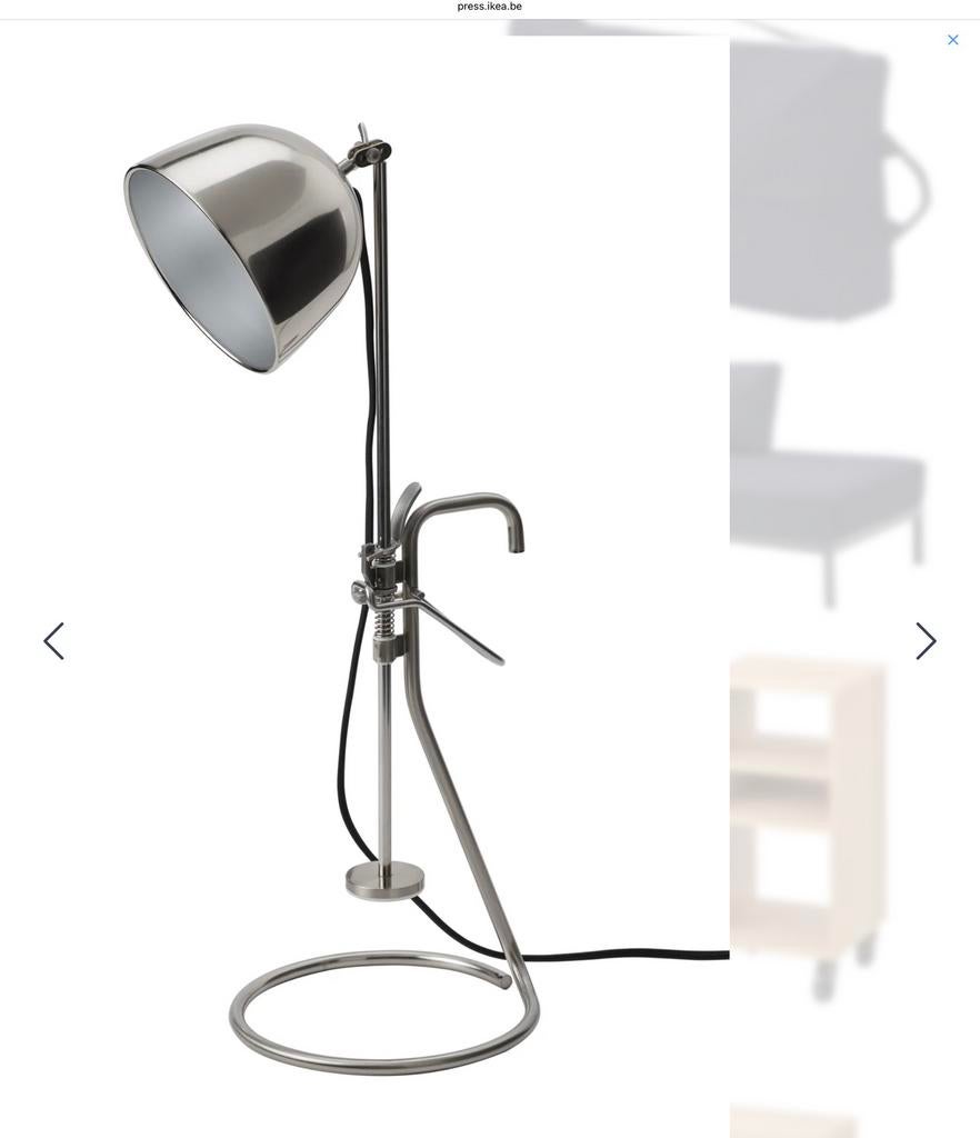 lampe råvaror ikea, Enlèvement ou Envoi, Comme neuf, Spot de sol, Ikea