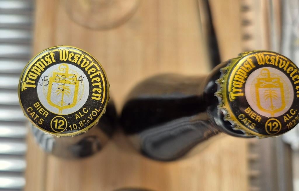 2 flesjes Westvleteren 12 van 2002, Collections, Enlèvement ou Envoi