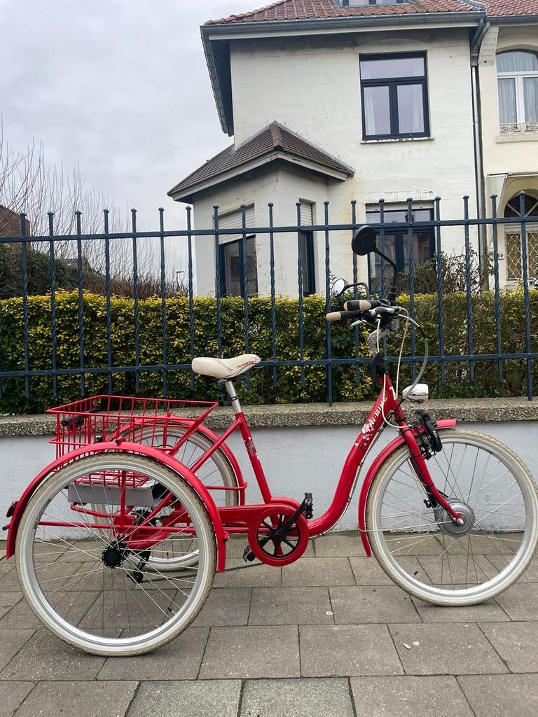 Tricycle à assistance électrique Tri-Bike état neuf, Enlèvement ou Envoi, Comme neuf, Fauteuil roulant électrique