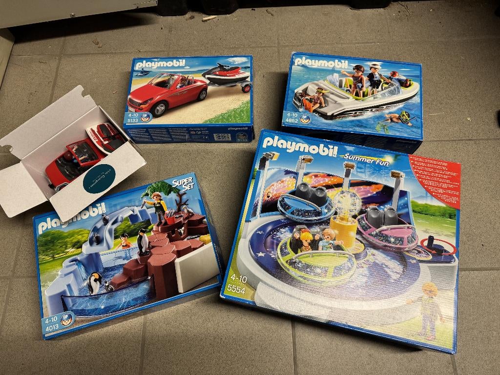Playmobil - 5554 - 5556 - 4013 - 4862 - 5133, Enlèvement, Comme neuf, Ensemble complet