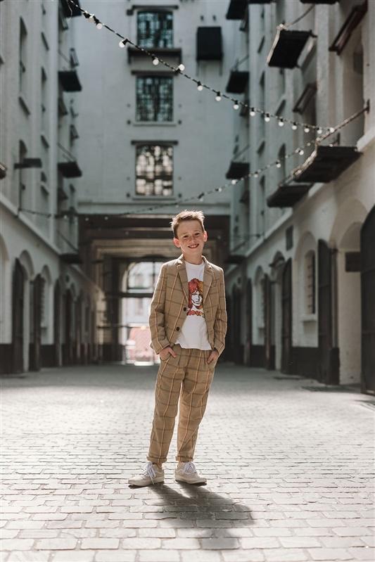 Communie kleding jongen simple kids, Kinderen en Baby's, Ophalen, Zo goed als nieuw, Maat 134