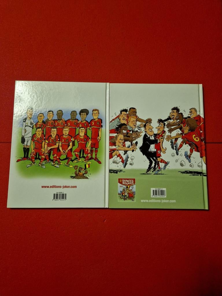 Lot de 2 bd les diables rouges 1 et 2,EO, Livres, Enlèvement ou Envoi