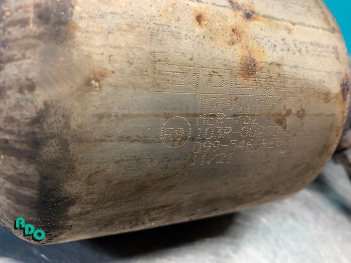 Catalyseur d'un Volkswagen Polo (Polo 99-), Volkswagen, -, 3 mois de garantie, Utilisé