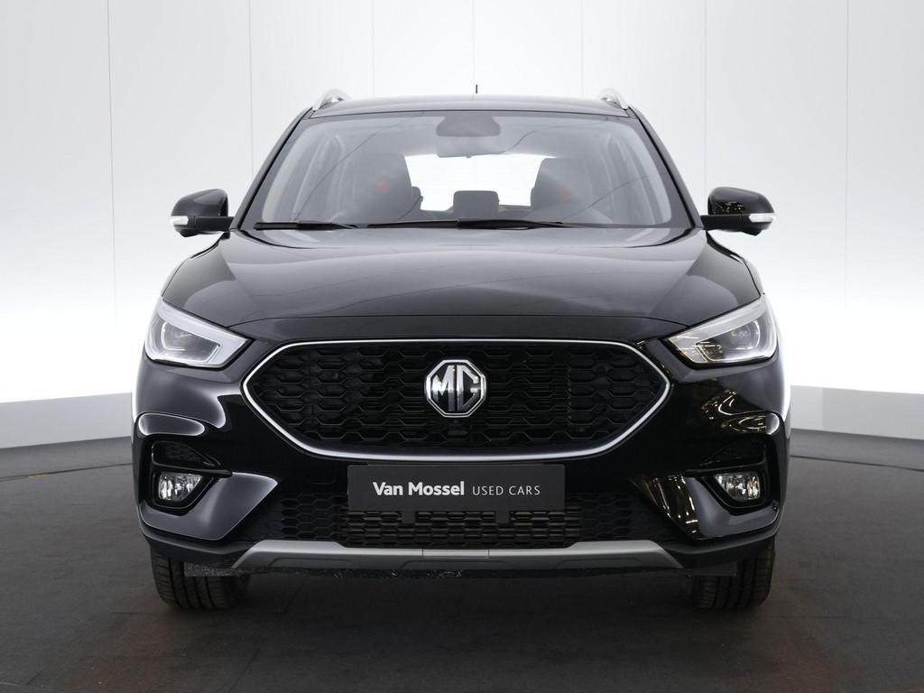 MG ZS ICE 1.0 AT LUXURY FWD, Auto's, MG, Stof, Gebruikt, ZS, Zwart