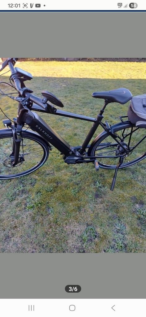 Kalkhoff image 5s riemaandrijving, Fietsen en Brommers, Elektrische fietsen, Ophalen