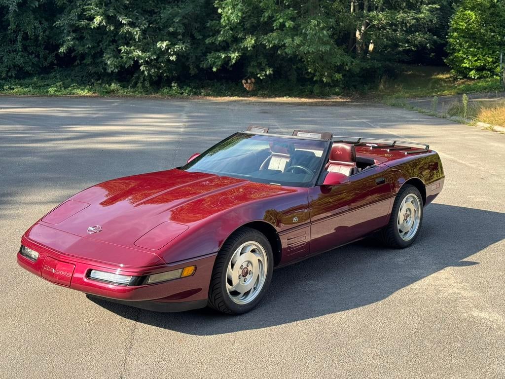 Corvette C4 cabriolet 1993 - 70000 km - 40e verjaardag, Auto's, Cabriolet, Corvette, Particulier, Te koop