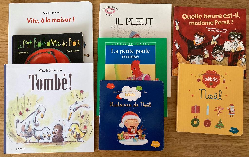 8 livres tendres pour enfants .... pour 14€, Livres, Enlèvement ou Envoi, Utilisé