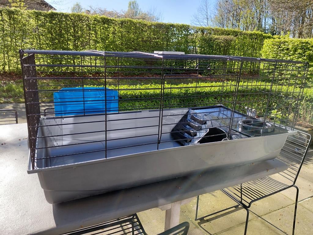 Grote, complete knaagdierkooi / konijnenkooi, Dieren en Toebehoren, Knaagdieren en Konijnen | Hokken en Kooien, Kooi, Cavia, Fret