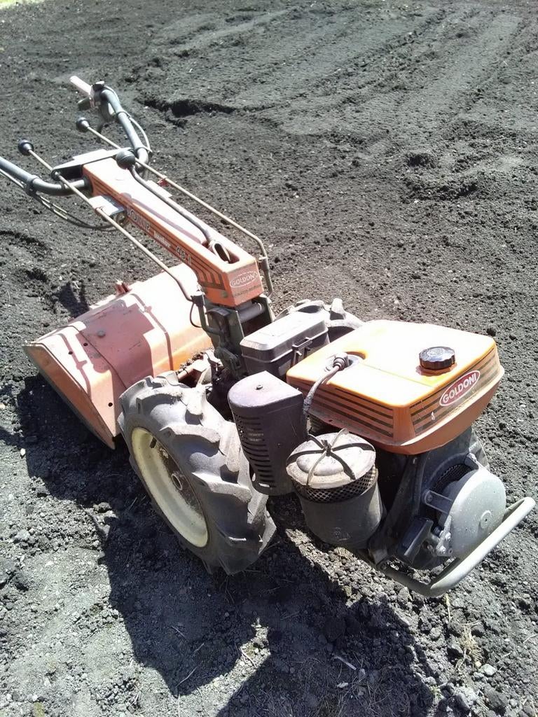 Motoculteur Goldoni, Tuin en Terras