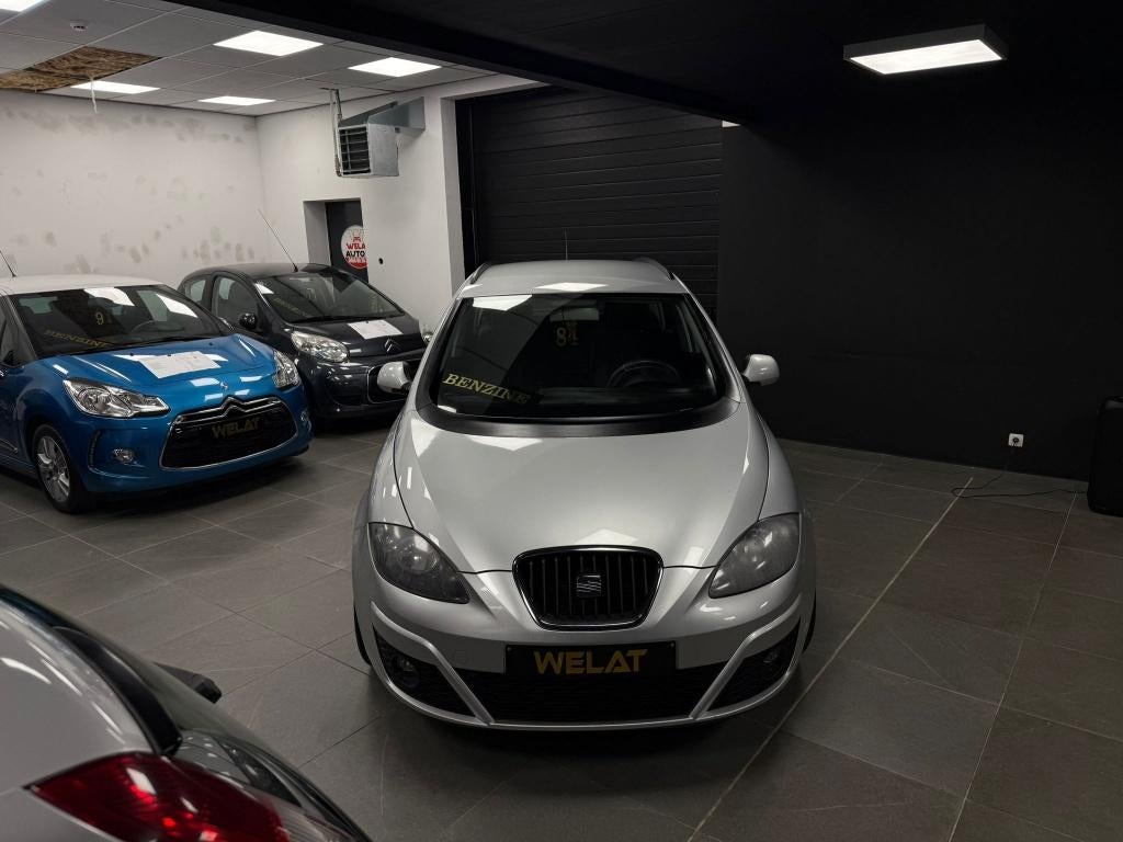 SEAT ALTEA XL TURBO 2012 BENZINE 156.000 KM /CARPLAY/NAVIGA, Autos, Bluetooth, Achat, Entreprise, Noir