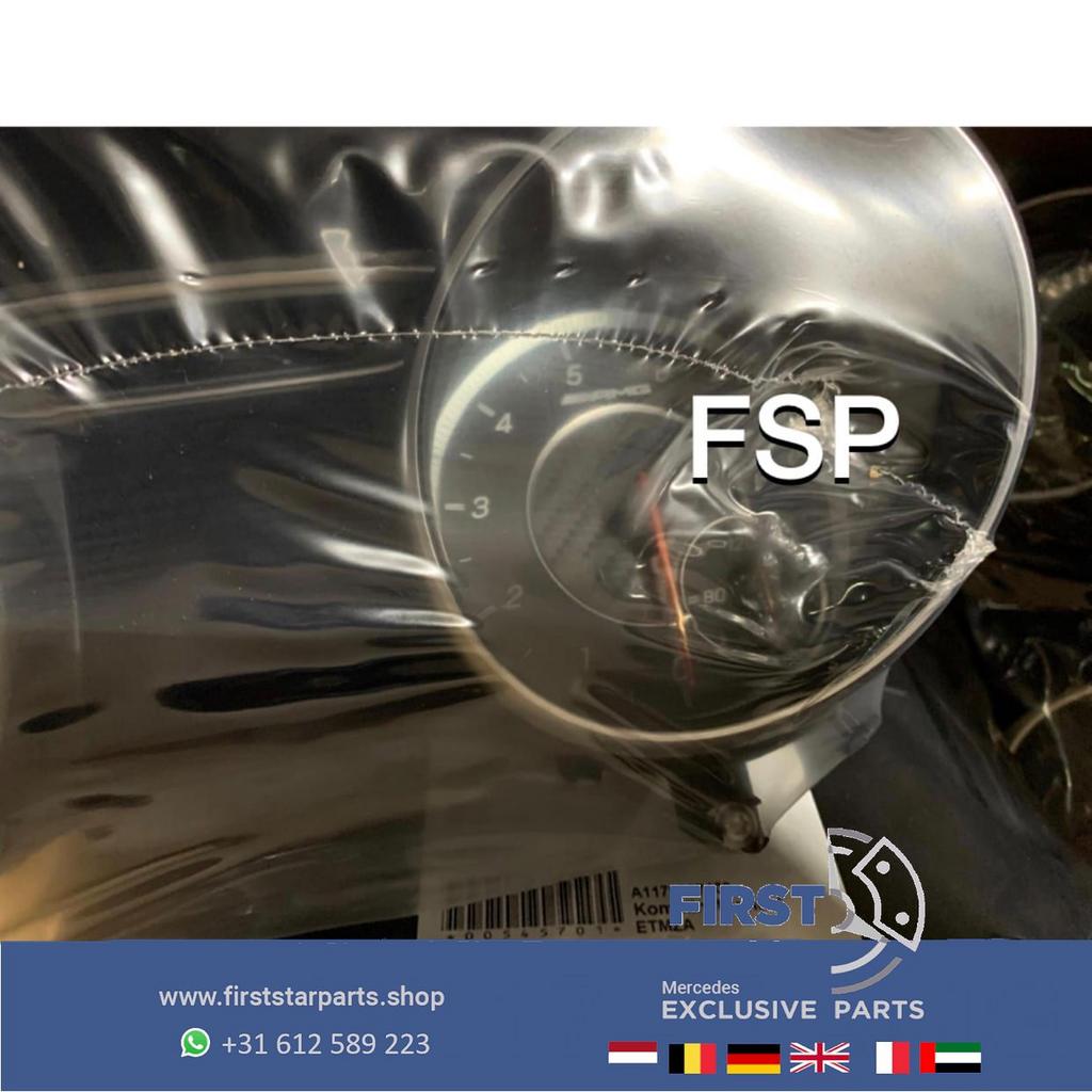 W117 CLA Facelift 45 AMG tellerklok Mercedes 2013-2019 origi, Auto-onderdelen, Dashboard en Schakelaars, Gebruikt, -, Ophalen of Verzenden