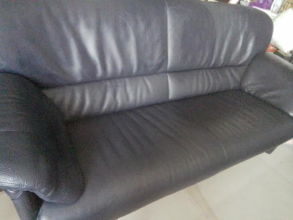 Jori donker blauwe divan  in perfecte  staat, Huis en Inrichting, Ophalen