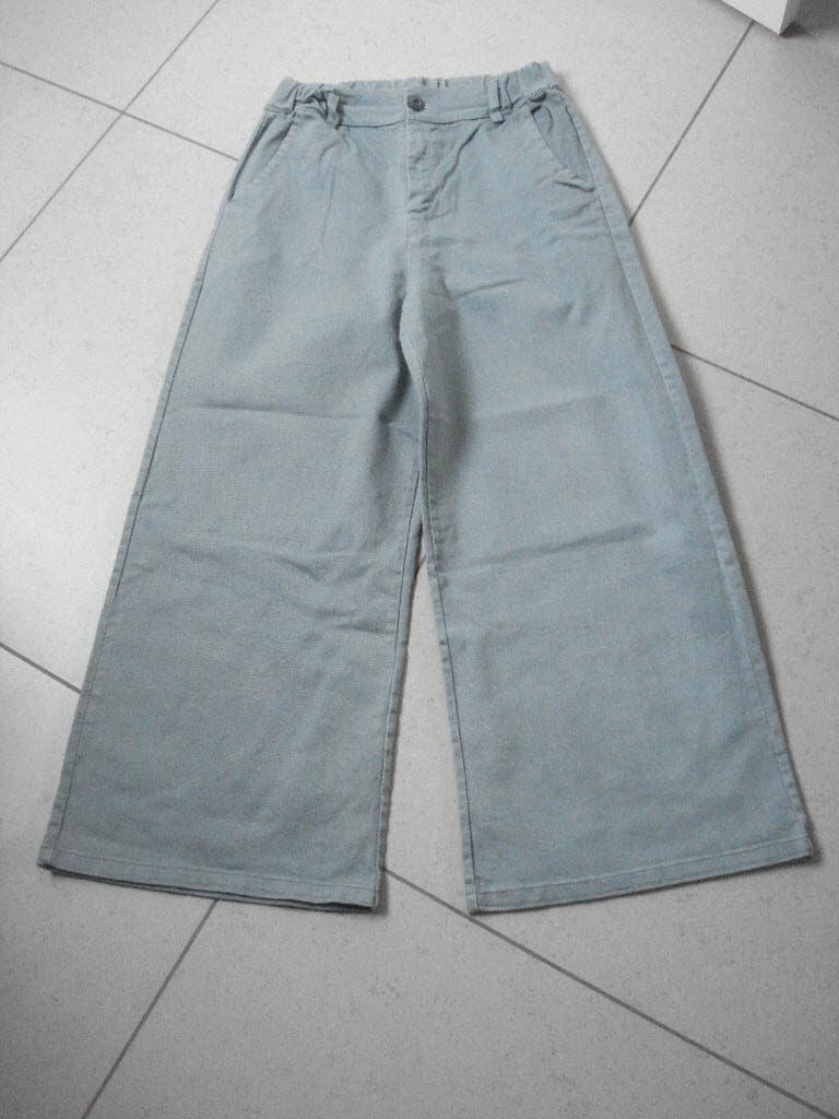 Groene 3/4 de jeansbroek, dames/meisjes. mt L, Kleding | Dames, Spijkerbroeken en Jeans, Ophalen of Verzenden, Gedragen, Overige kleuren