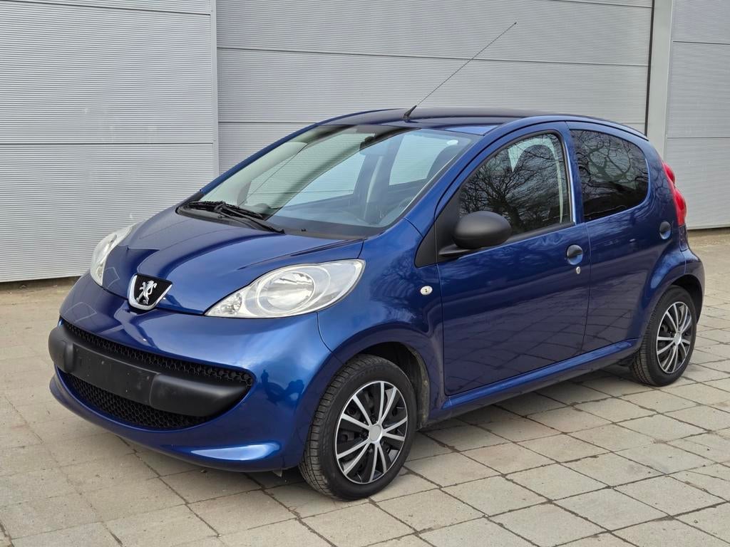 Peugeot 107 1.0 12V | Bleu métallisé | 5 portes | Excellent, Autos, Achat, Boîte manuelle, Noir, 5 portes