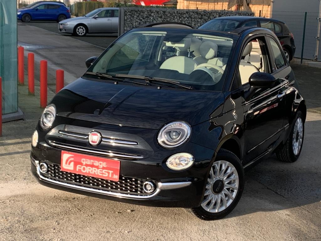 Fiat 500 C Cabrio Dolcevita bj 2020 Hybride, Auto's, Fiat, Voorwielaandrijving, 4 zetels, 88 g/km, Electronic Stability Program (ESP)