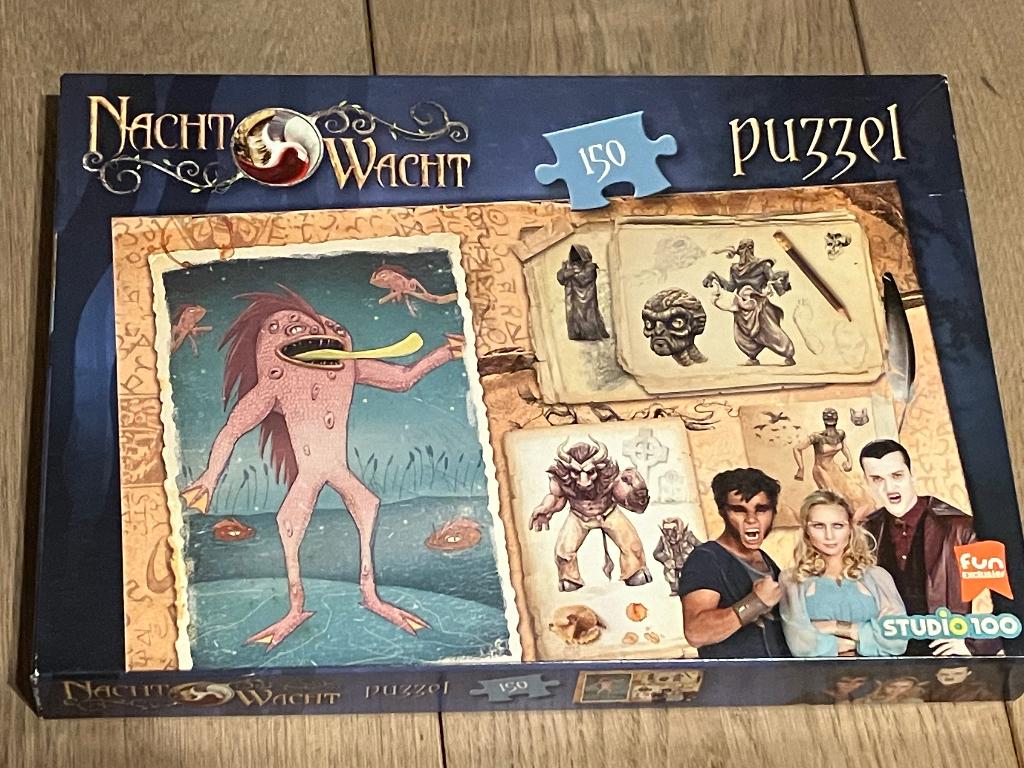 Puzzel - Studio 100 - 150 stukken - Nachtwacht, Ophalen of Verzenden, Meer dan 50 stukjes, Zo goed als nieuw, 6 jaar of ouder