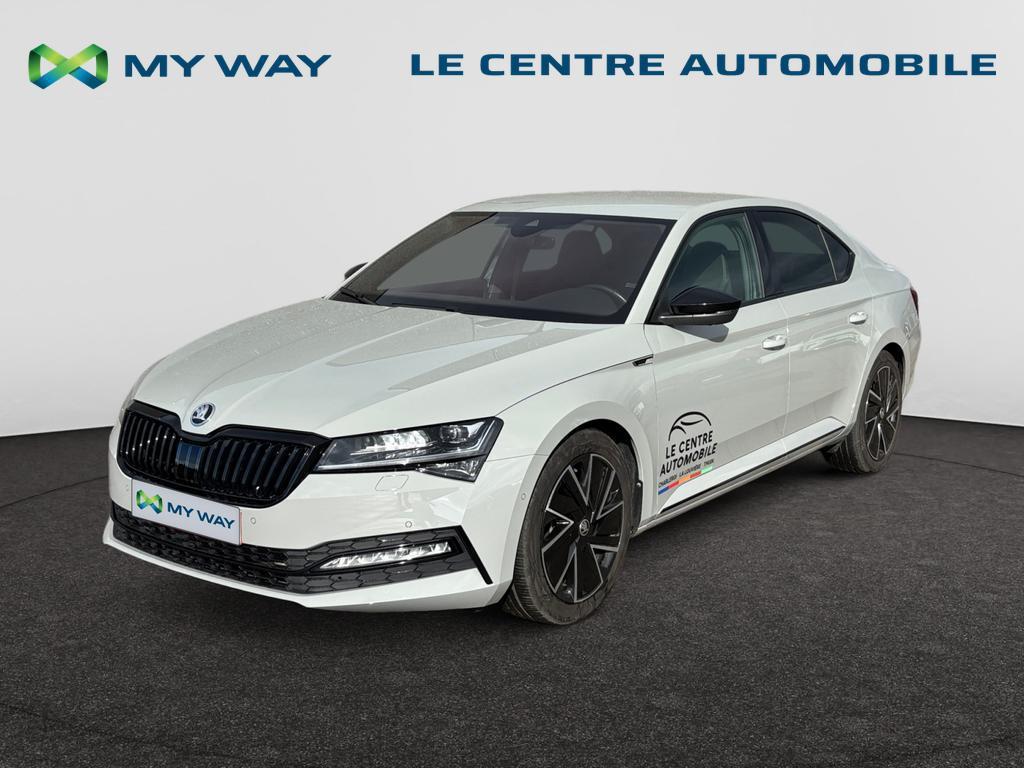 Skoda Superb Superb 1.5 TSI ACT Sportline DSG (EU6AP), Auto's, Skoda, Automaat, 149 g/km, https://public.car-pass.be/vhr/e9c216ea-9372-4acb-ba1f-8d08dc19ddd6