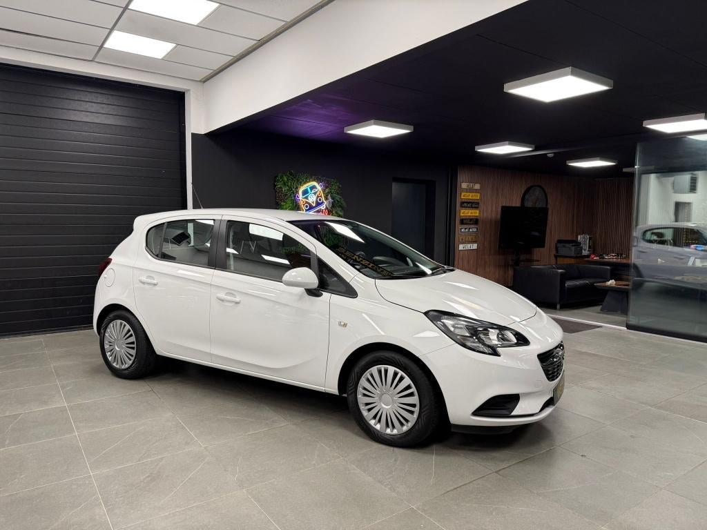 OPEL CORSA 1.2 LITER BENZINE/2018/TOPSTAAT, Bluetooth, 1229 cc, Wit, Bedrijf