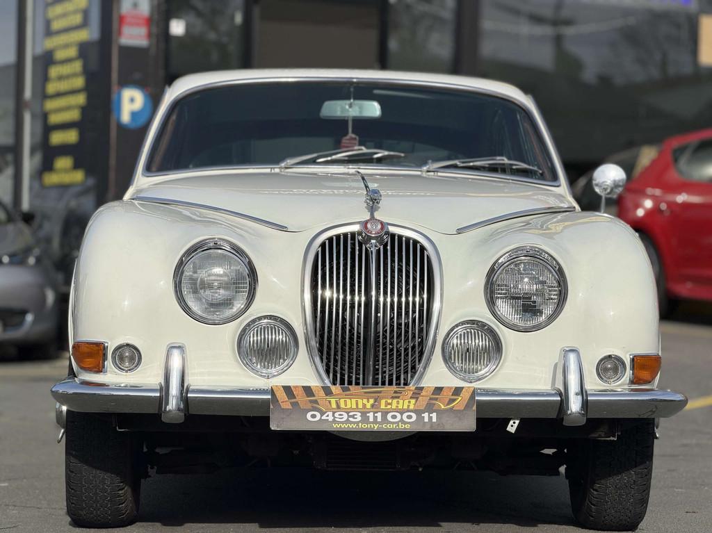 Jaguar MK II ✅Voiture Old Timer ✅ Contrôle Technique✅, Autos, Oldtimers & Ancêtres, Entreprise, Achat, Peinture métallisée, Radio