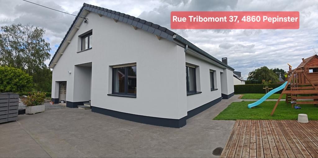 Rénovation façade isolation crépi peinture