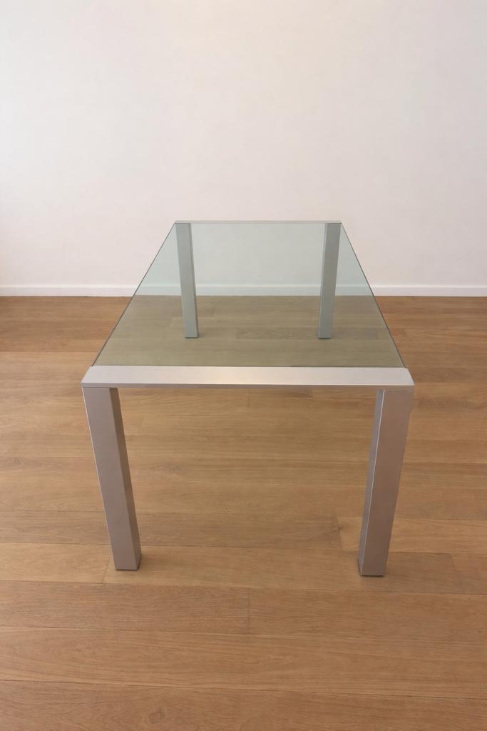 Table en verre moderne, Enlèvement, Comme neuf